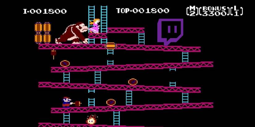 donkey kong, original arcade game, world record, twitch streamer