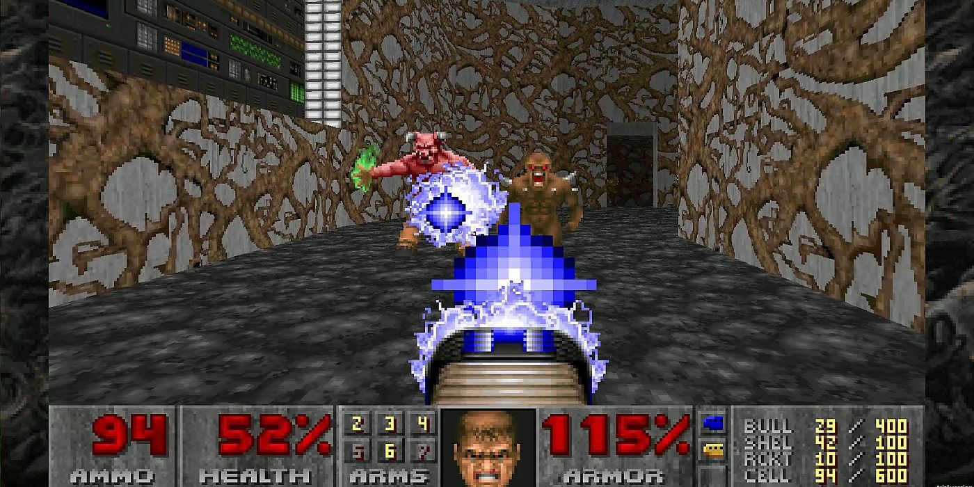 doom 1993 fps gameplay