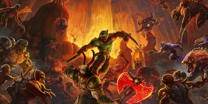 doom eternal's box art