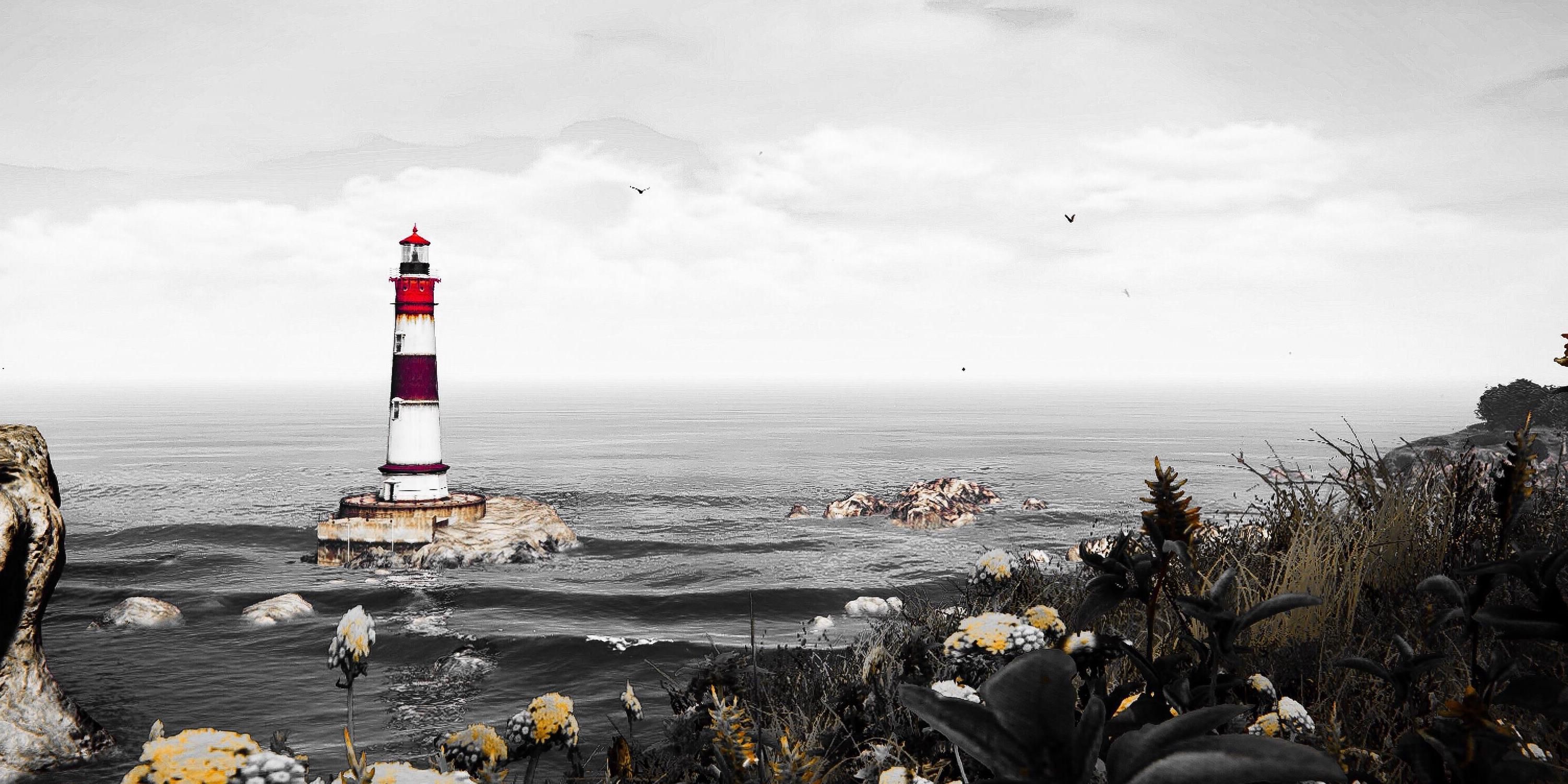 The El Gordo Lighthouse in Grand Theft Auto V