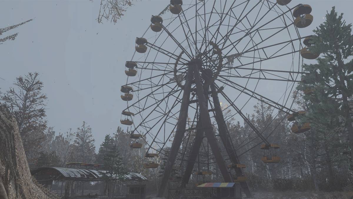 side view of ferris wheel from modern warfare