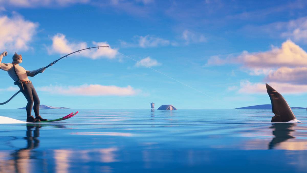 fortnite loot shark riding