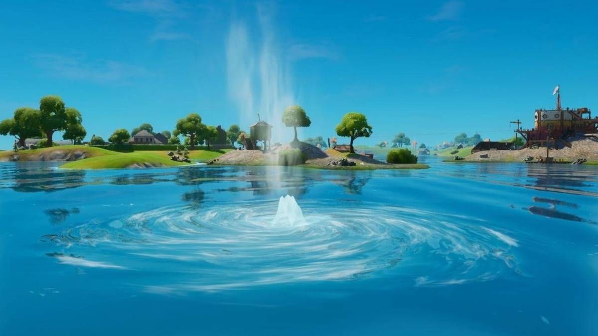 Fortnite Whirlpool Aquaman Challenge
