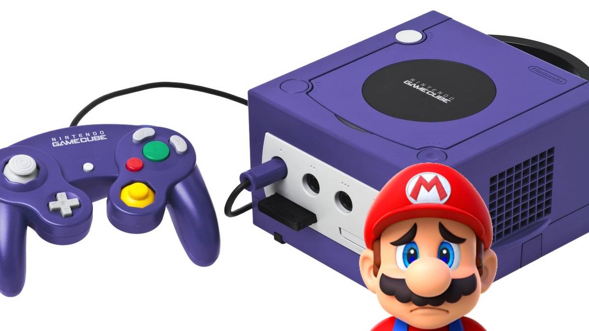 gamecube sad mario
