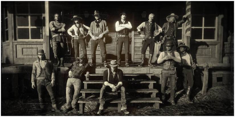 The Van Der Linde Gang in Valentine