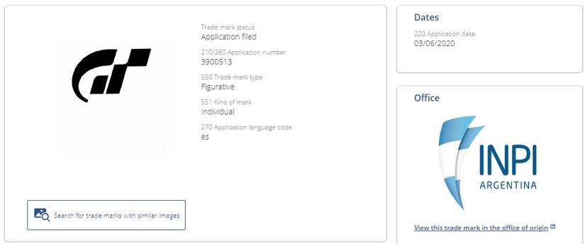 gran turismo logo trademark