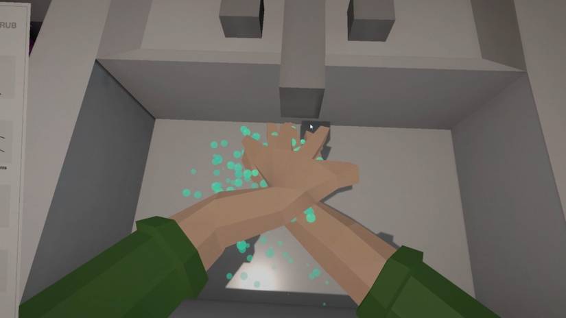 Hand Washing Coronavirus Quarantine Simulator