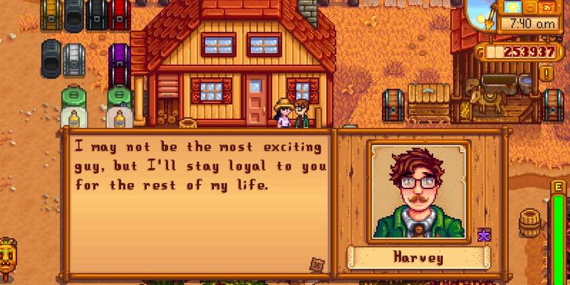 Talking to Harvey