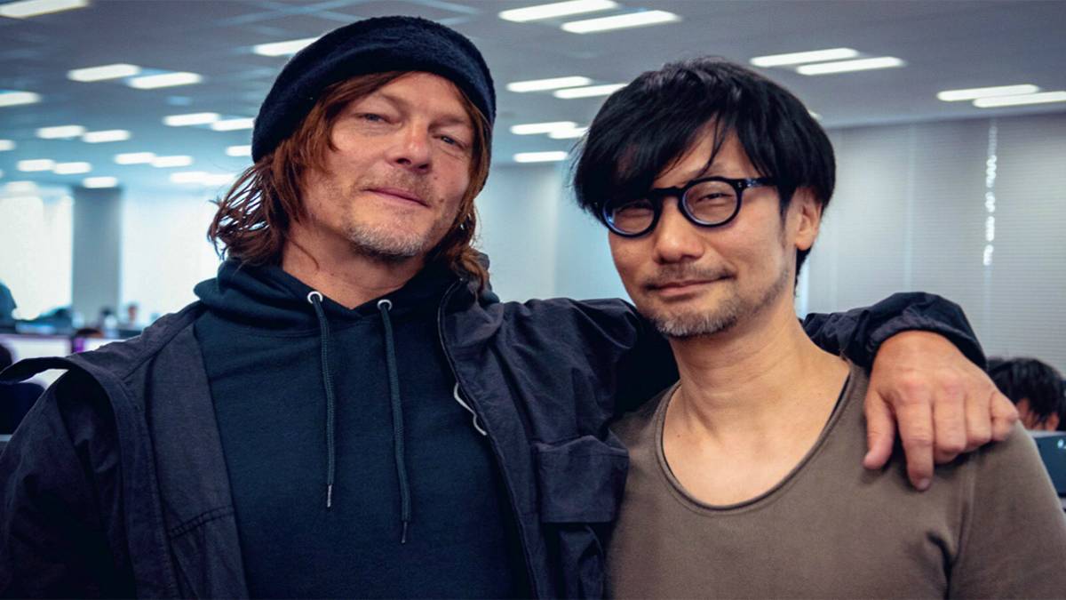Hideo Kojima with Norman Reedus