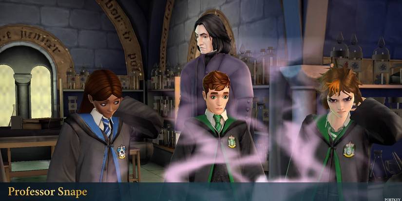 Snapes Classroom in Hogwarts Mystery