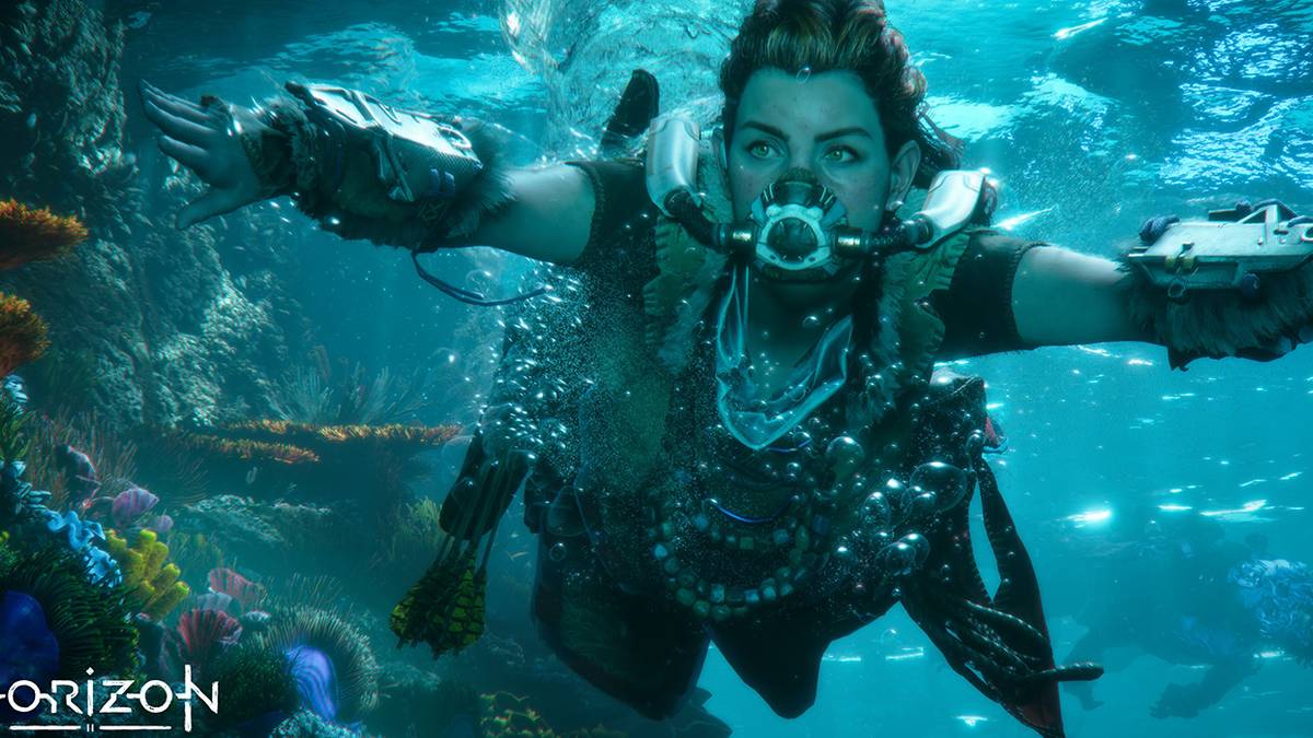 horizon forbidden west underwater gameplay
