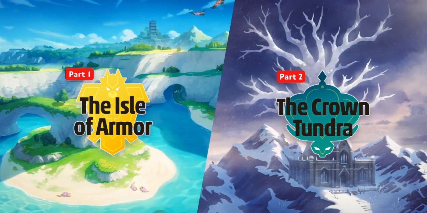 Pokemon Sword and Shield Isle of Armor The Crown Tundra