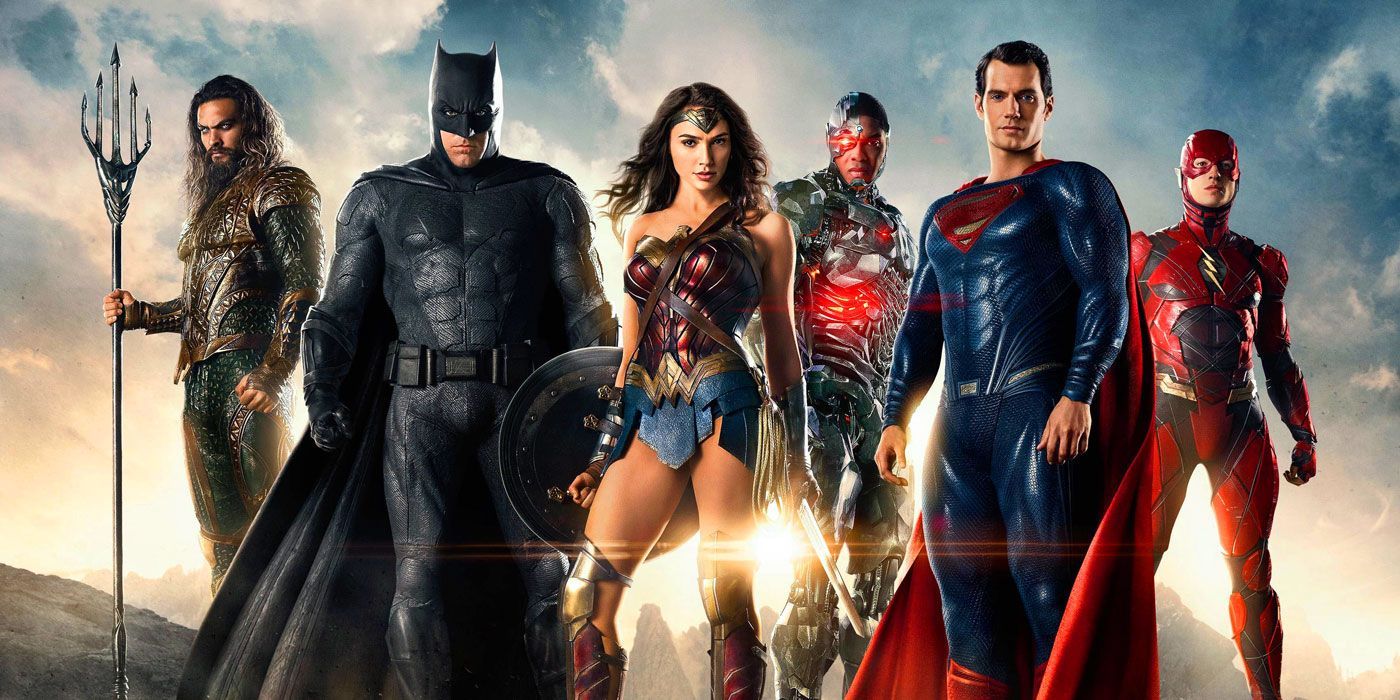 Justice League movie header