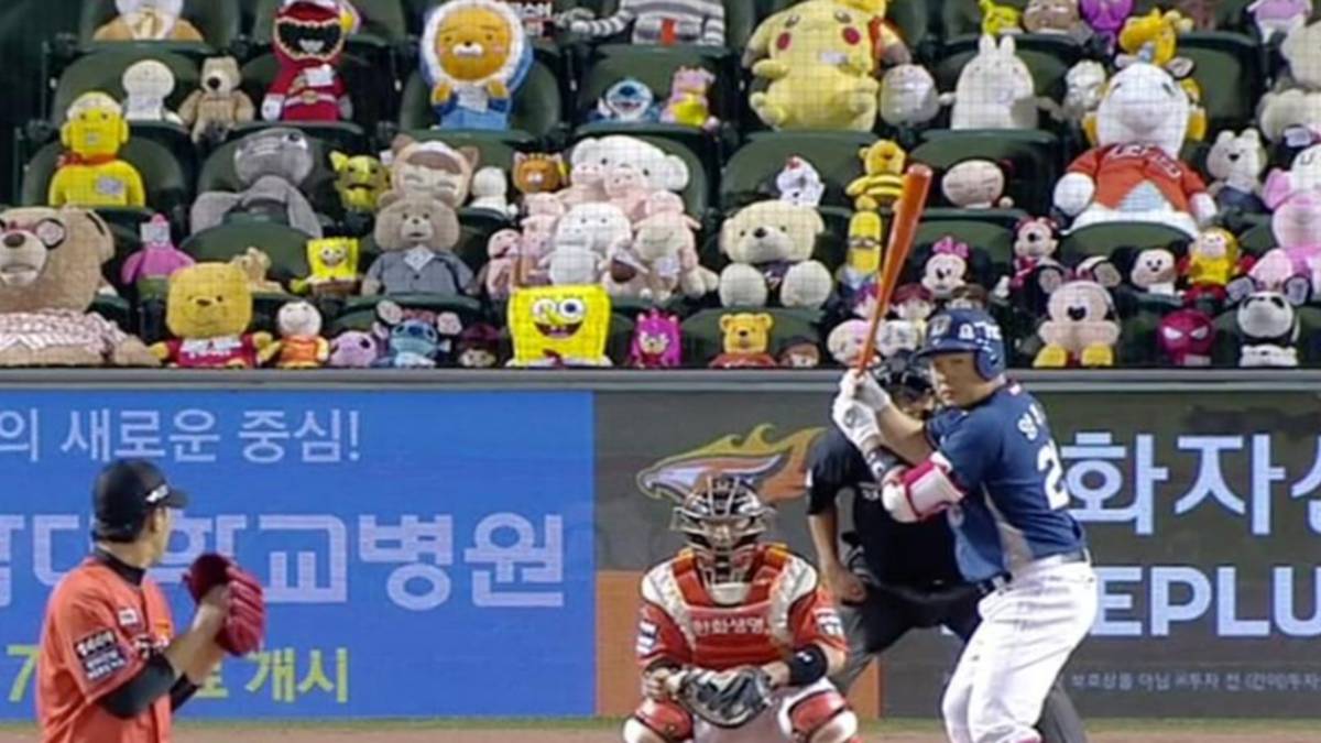 Korean Baseball Plushies