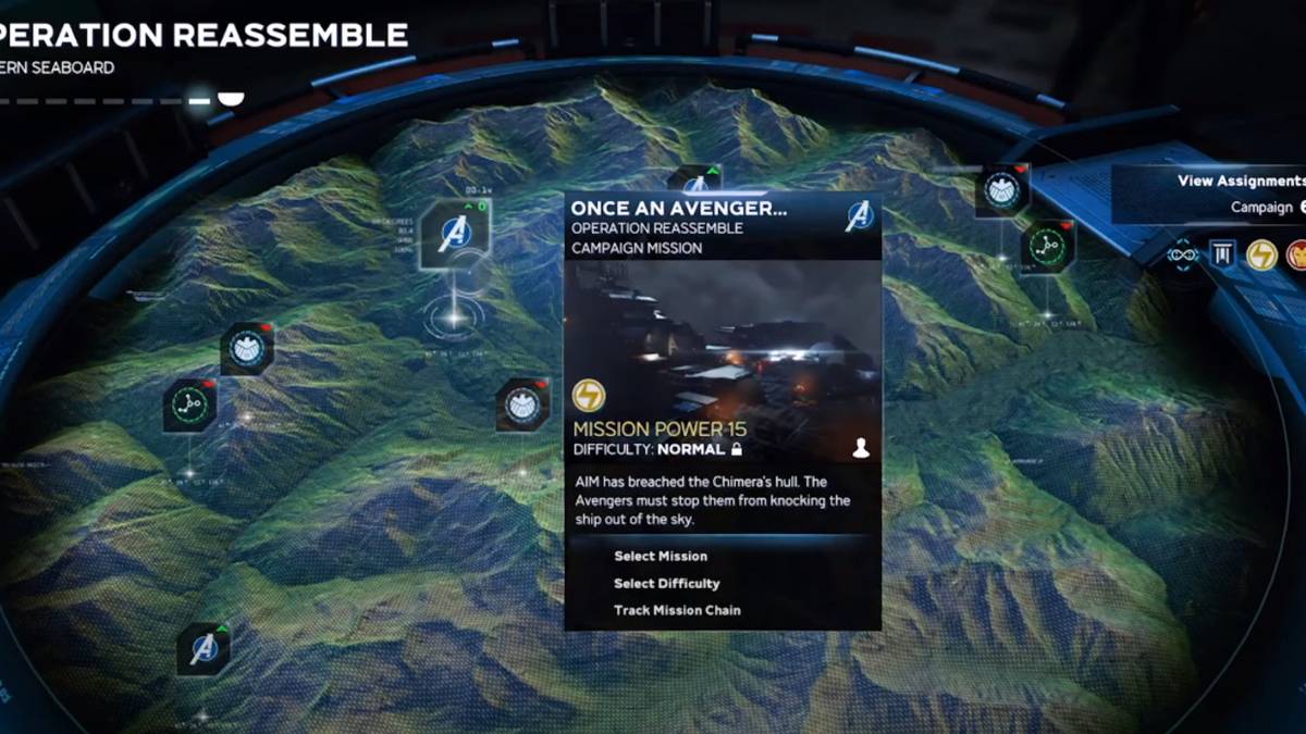 once an avenger mission