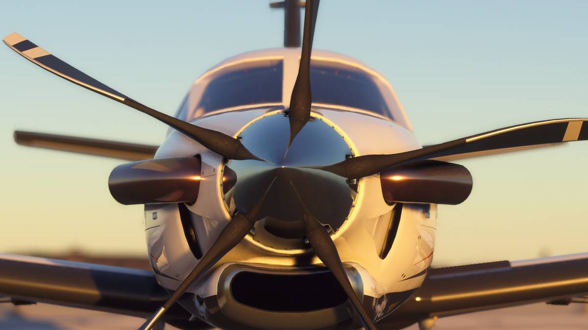 flight simulator plane