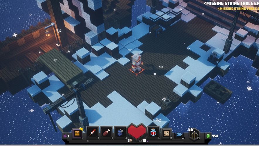 Minecraft Dungeons Frozen Fjord Screenshot