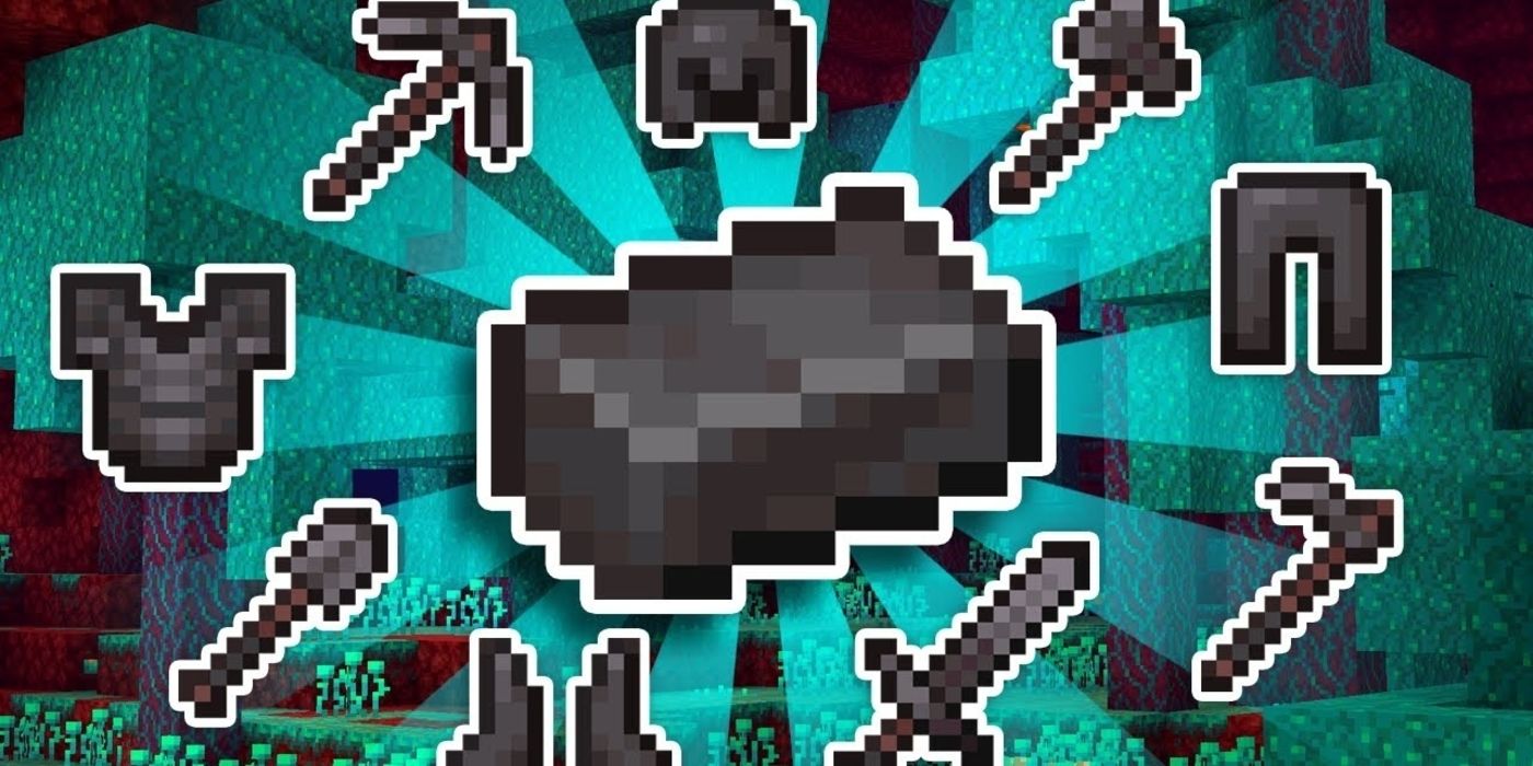 Minecraft How To Get Netherite Tools In The Nether Update