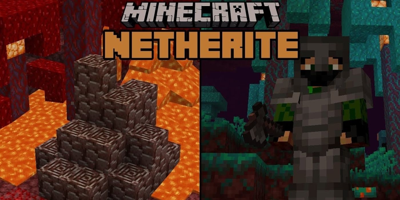 Minecraft: How to Get Netherite Tools in The Nether Update