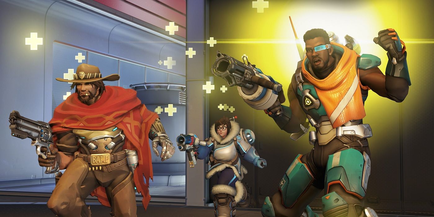 Overwatch Cassidy, Mei and Baptiste