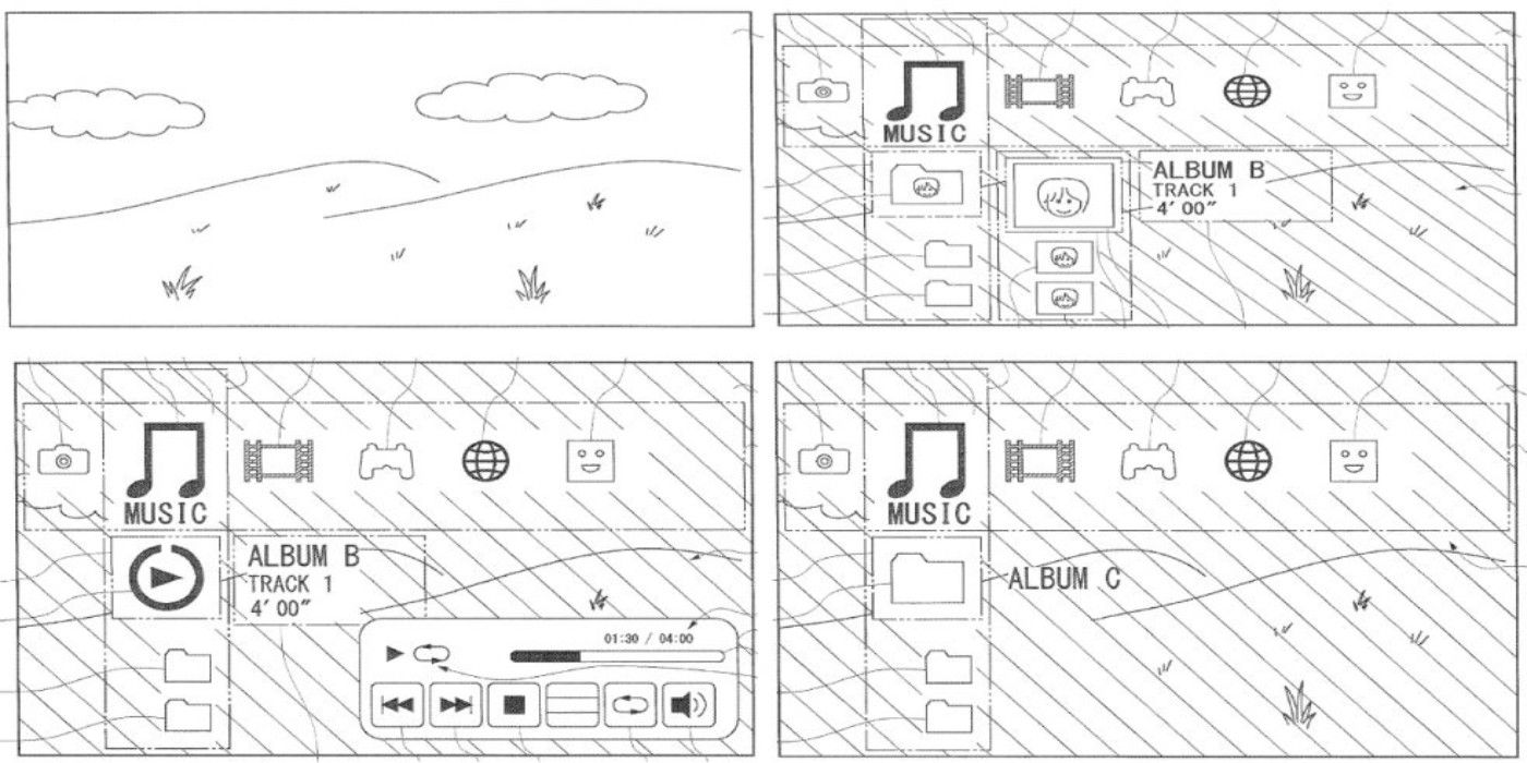UI Patent PS5 approved
