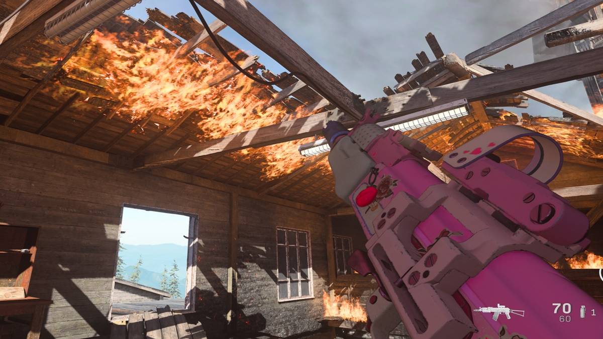 An AK in pink.