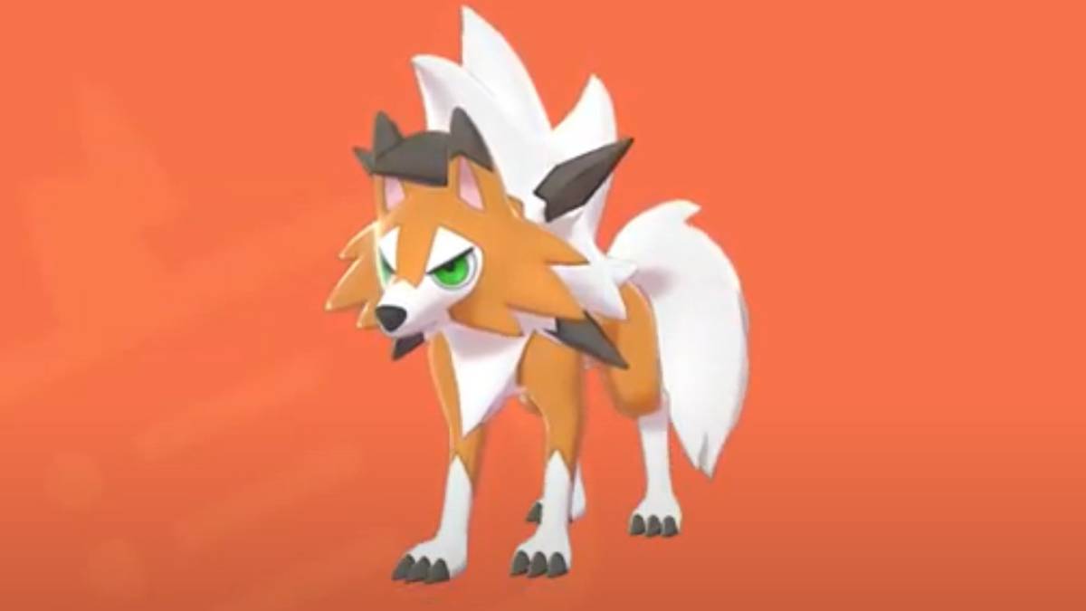 pokemon sword and shield evolve rockruff