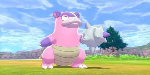 pokemon sword and shield evolve galar slowpoke