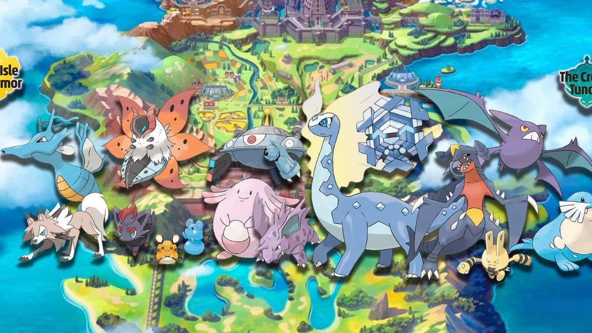 pokemon sword and shield never before seen in the wild