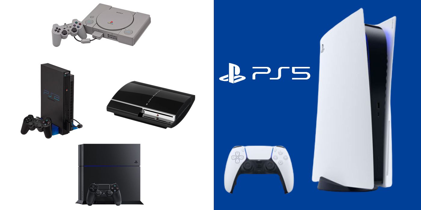 PS1, PS2, PS3, PS4, PS5 Size Comparison In Pictures, 50% OFF