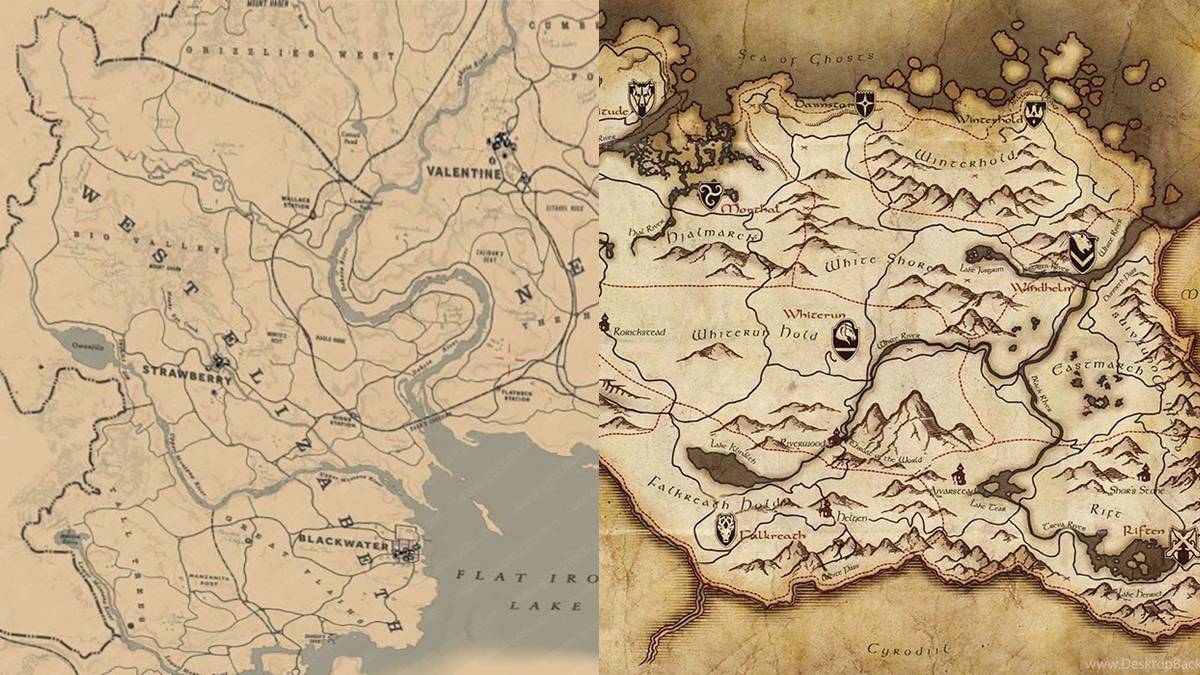 Red Dead Redemption 2's Map Casts a Long Shadow