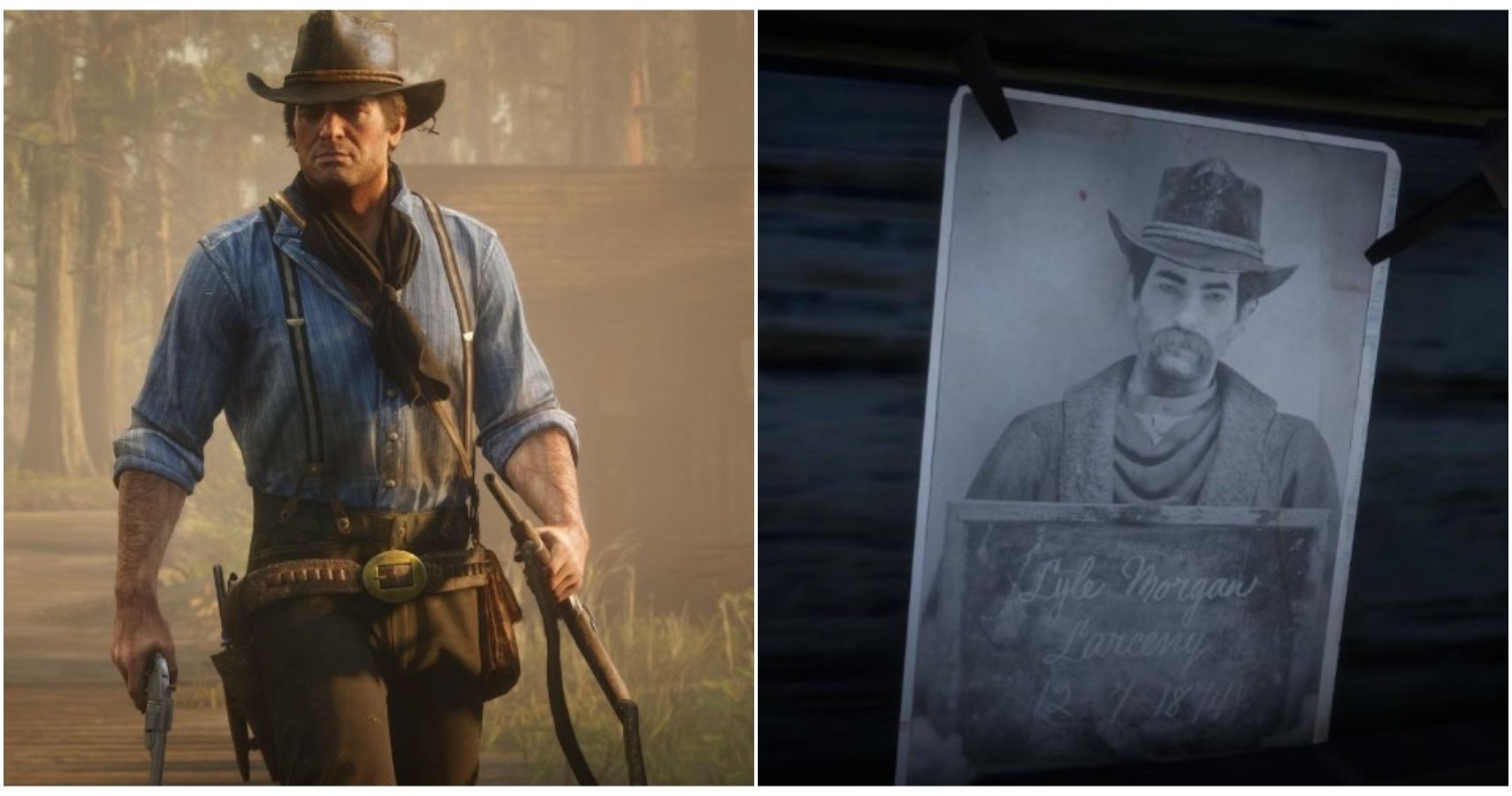 Red Dead Redemption player finds reference to Arthur Morgan in