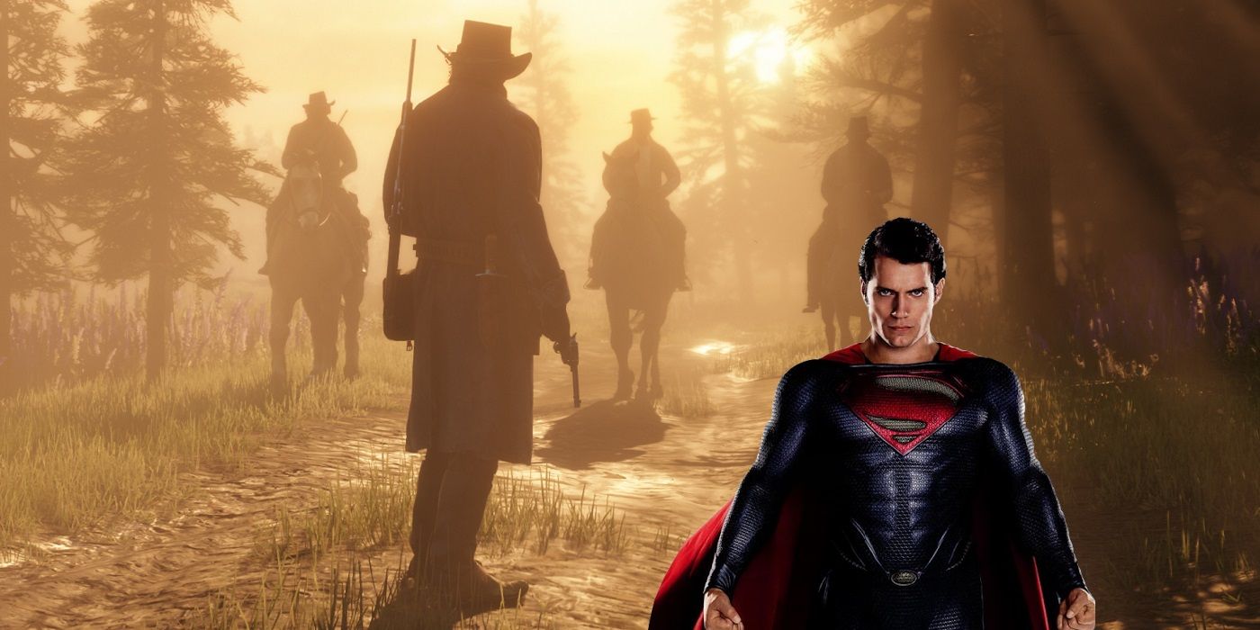 red dead redemption 2 superman mod