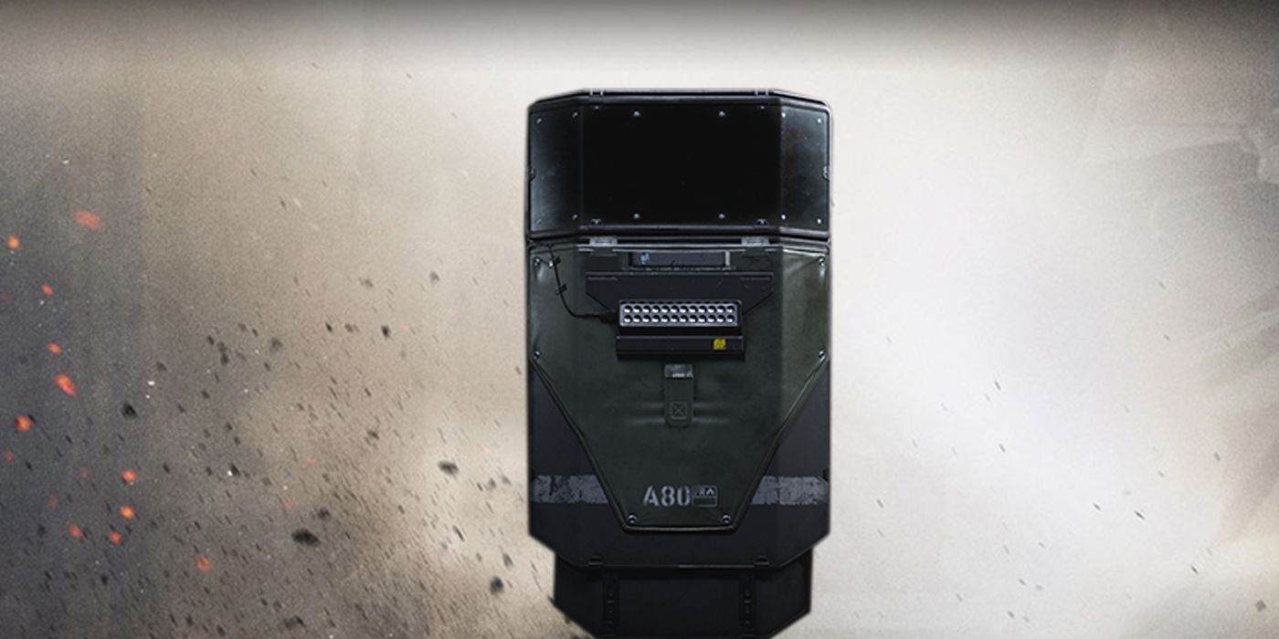 riot shield promo with standard background