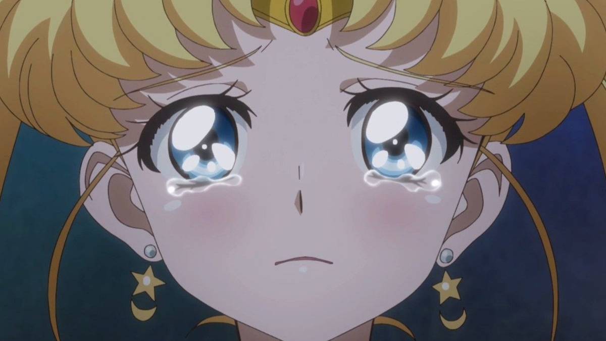 sailor moon crystal usagi crying