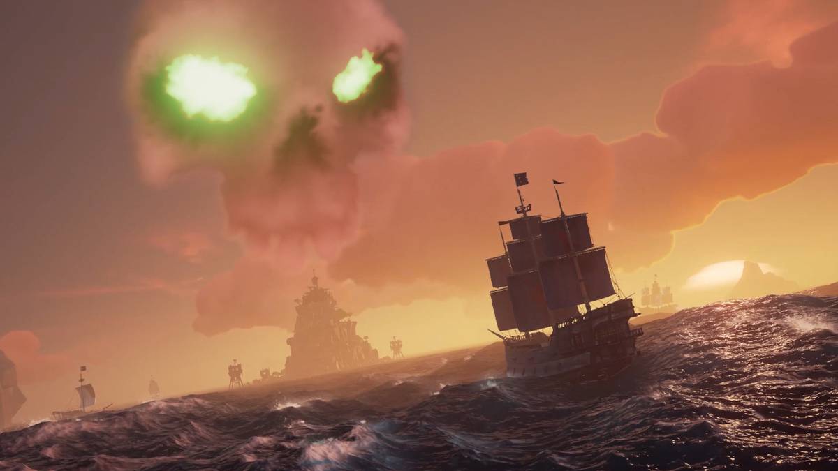 sea of thieves fort skull