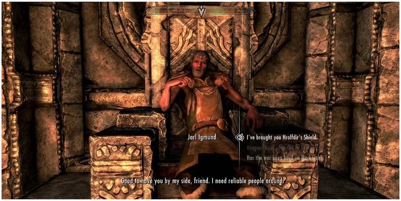 Giving Hrolfdir's son his shield