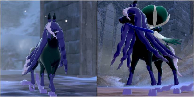 ghost pokemon in the shape of a horse