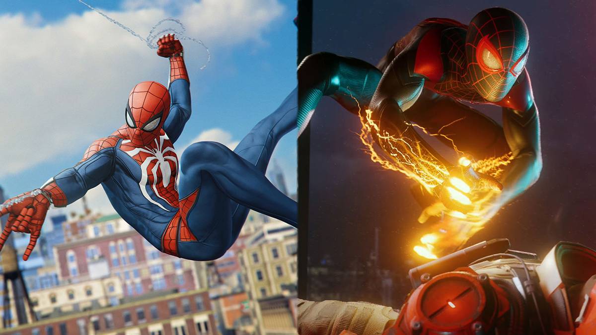 spider man ps5 miles morales peter parker comparison header