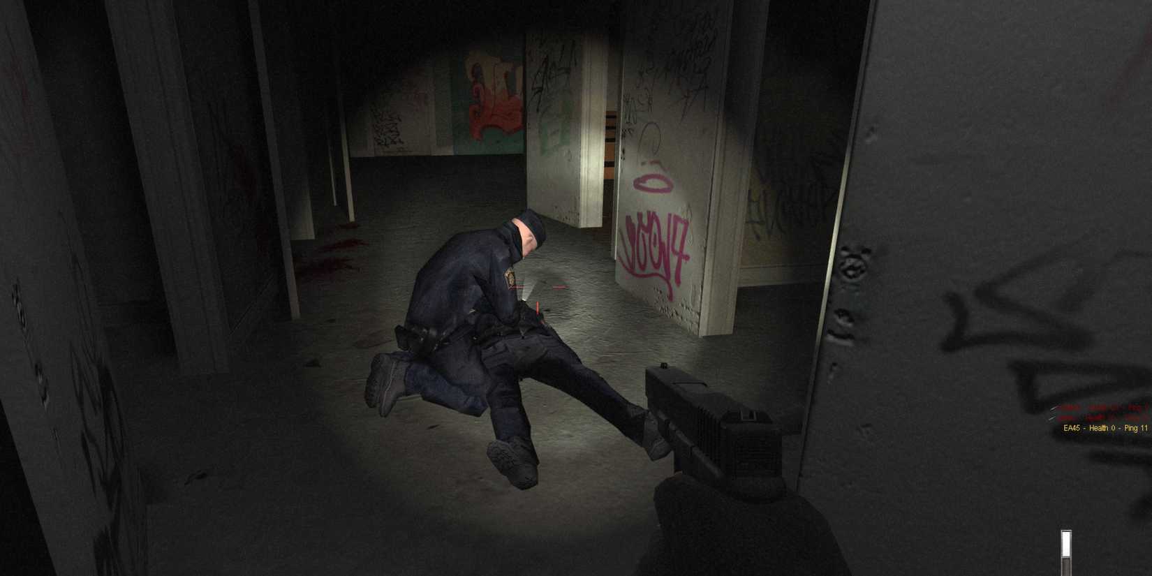 Cry Of Fear man kneeling besides body