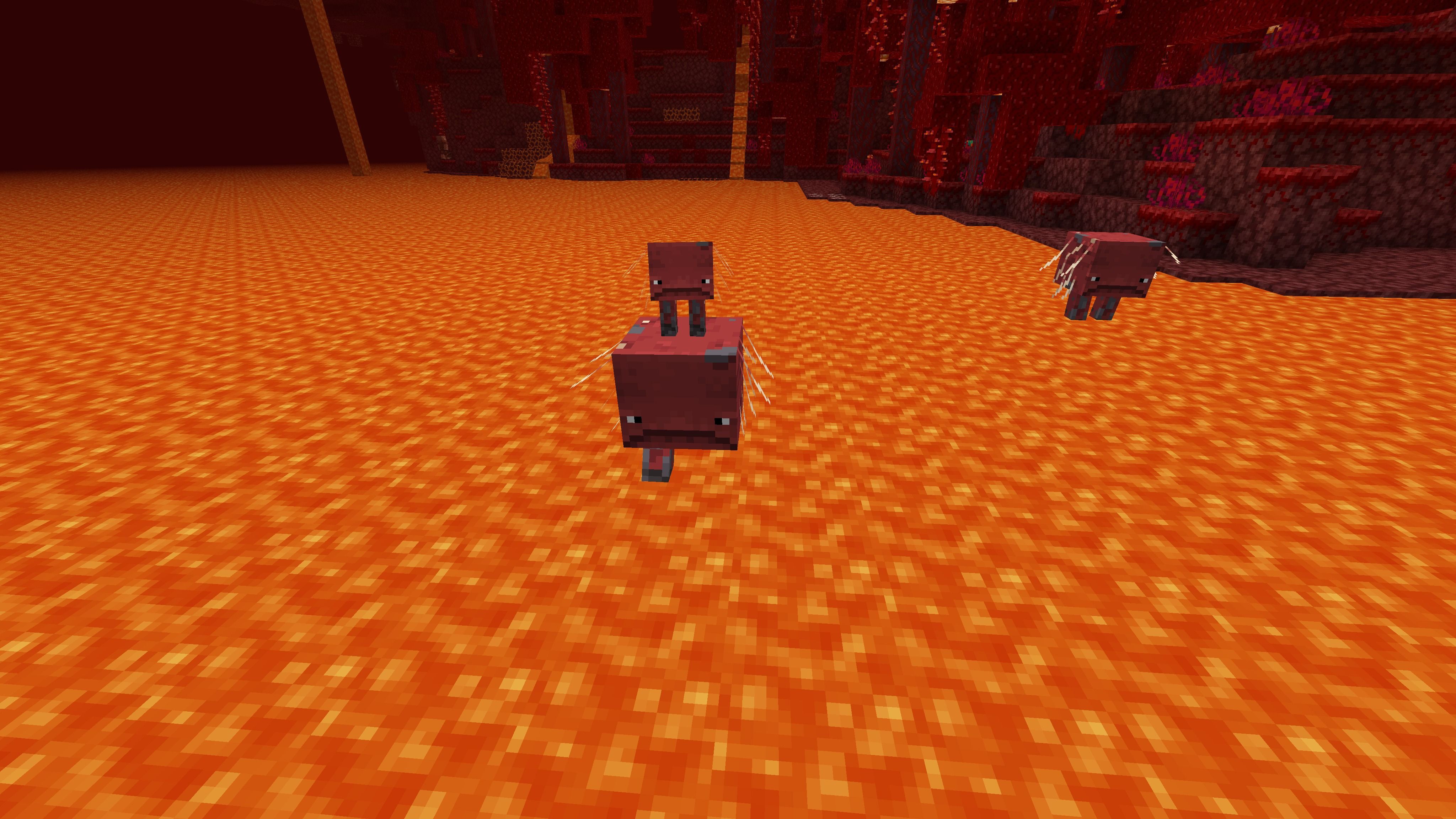 Minecraft How To Ride A Strider In The Nether Update