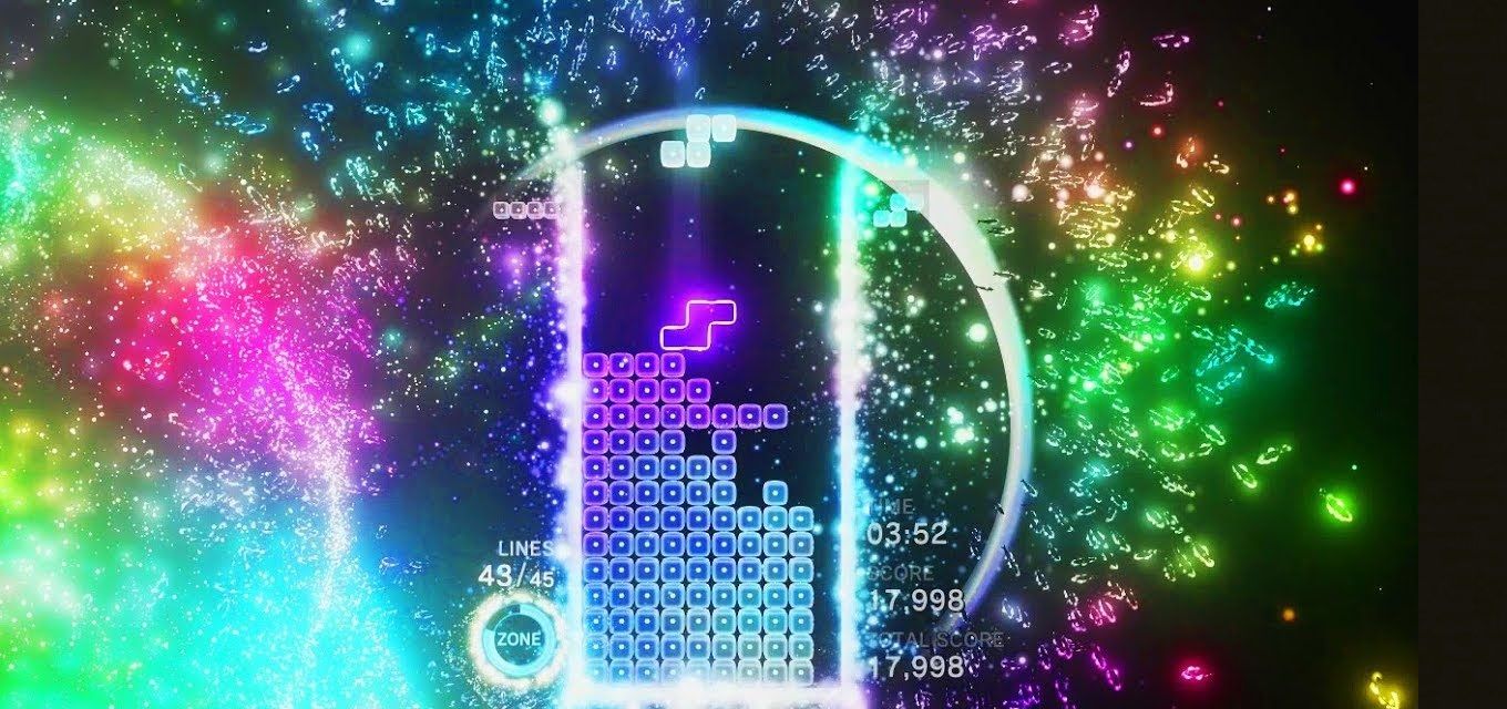 tetris effect vibrant psychadelic visuals 