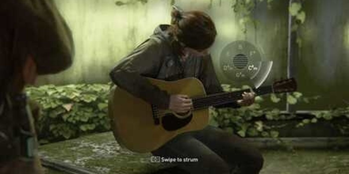 Ellie Guitar Minigame The Last of Us 2