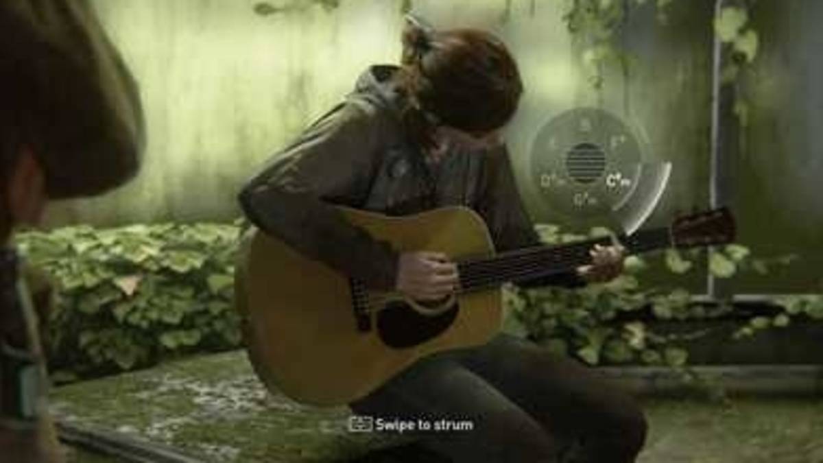 Ellie Guitar Minigame The Last of Us 2