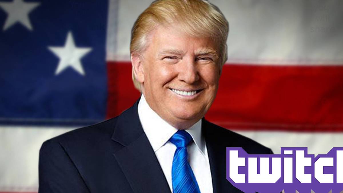 twitch donald trump