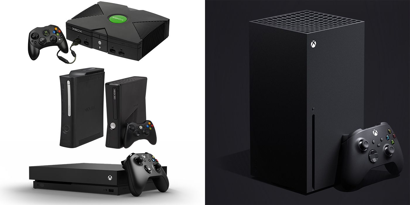 Xbox Series X Size Comparisons of Every Xbox Console