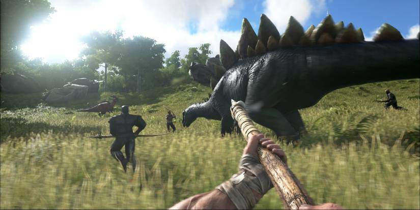 ARK Survival Evolved Hunting Multiplayer