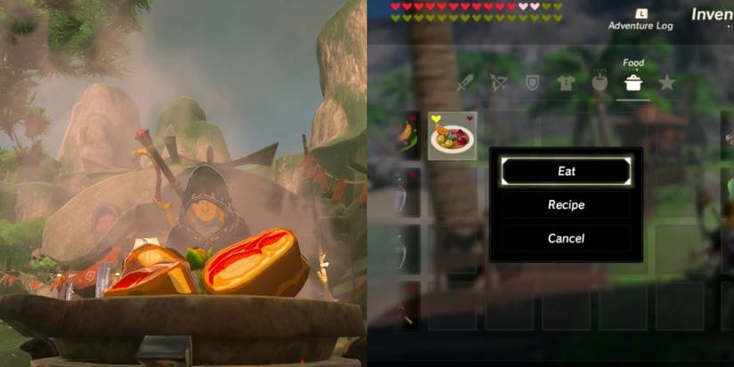 Foods with Golden Hearts BOTW