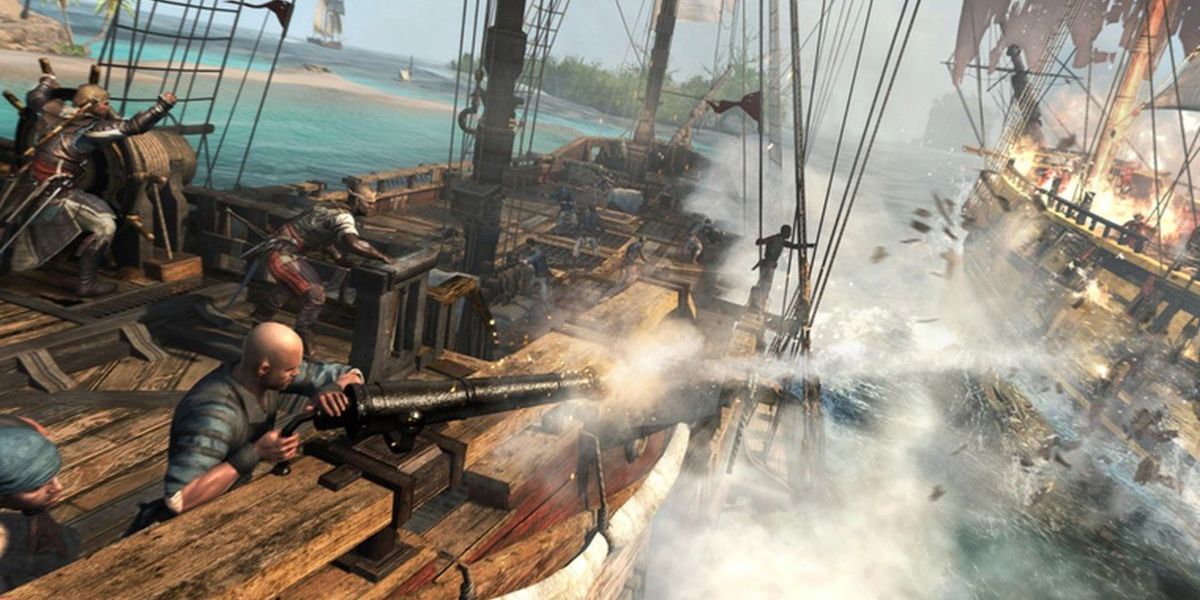 Promo Shot Assassin's Creed IV Black Flag Naval Combat