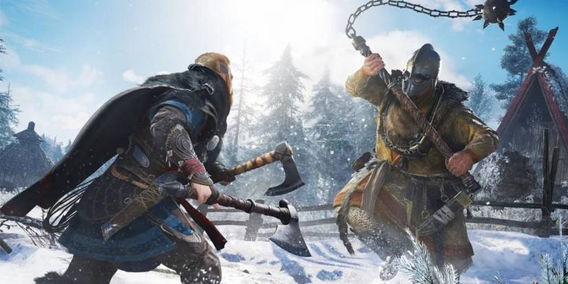 Assassins-Creed-Valhalla-Eivor-Holding-Two-Axes